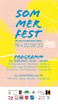 Sommerfest im Gellenbecker Park - Gemeinde Hagen a.T.W. Sommerfest im Gellenbecker Park