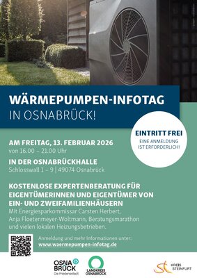 Plakat Wärmepumpeninfotag