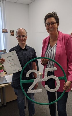 25 jähriges Dienstjubiläum Thomas Herrmann - Gemeinde Hagen a.T.W. 25 jähriges Dienstjubiläum Thomas Herrmann