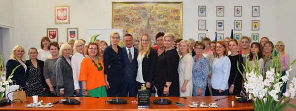 Frauen-Forum 2022 Empfang im Olsztyner Kreishaus 