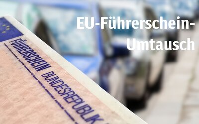 EU-Führerschein Umtausch (480 x 300 mm)