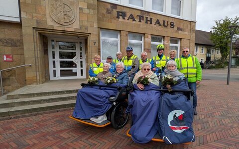 1000 Fahrgäste Rikscha