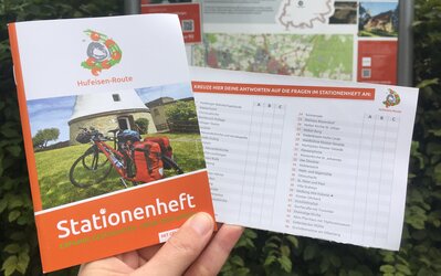 Hufeisen-Route Stationenheft - pro-t-in GmbH Hufeisen-Route Stationenheft