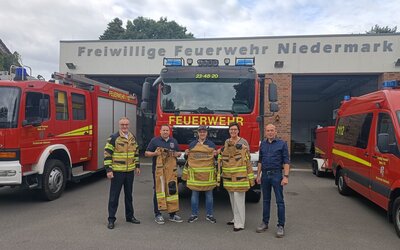 Neue Schutzausrüstung der Feuerwehren - Gemeinde Hagen a.T.W. Neue Schutzausrüstung der Feuerwehren