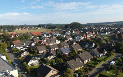 Luftaufnahme von Hagen - Gemeinde Hagen a.T.W. Luftaufnahme von Hagen