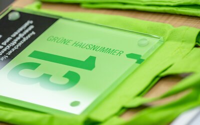 Grüne Hausnummer - Aileen Rogge Grüne Hausnummer