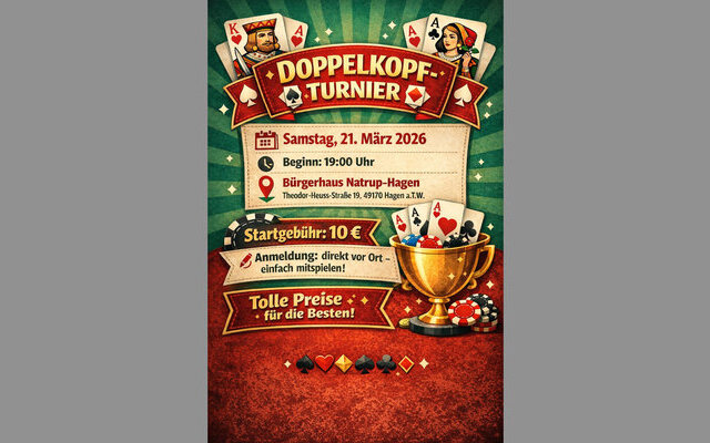 Doppelkopftunier Bürgerhaus