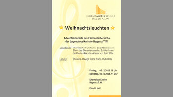 Adventskonzert Elementarbereich_2025 - Gemeinde Hagen a.T.W. Adventskonzert Elementarbereich_2025