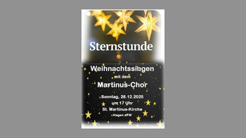 Weihnachtssingen Martinuschor - Martinuschor Hagen a.T.W. Weihnachtssingen Martinuschor