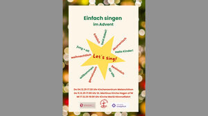 Einfach singen im Advent