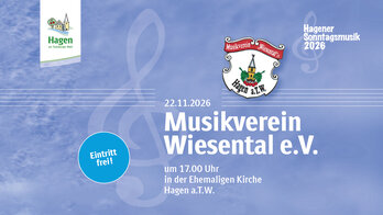 Hagener Sonntagsmusik_Musikverein Wiesental e.V. 2026