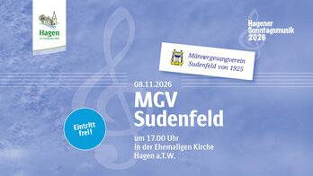 Hagener Sonntagsmusik_MGV Sudenfeld 2026