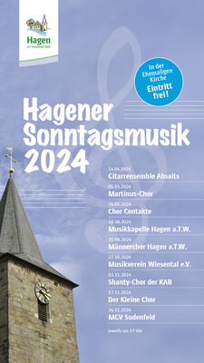 Hagener Sonntagsmusik 2024 Hagener Sonntagsmusik 2024
