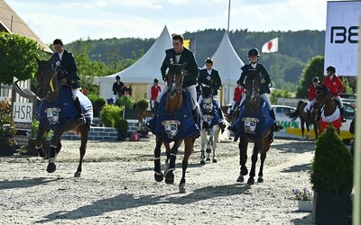 Teamgeist auf den Future Champions 2022 - Rüchel / Mhisen Teamgeist auf den Future Champions 2022