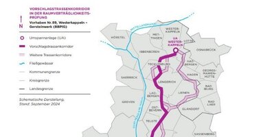 Vorschlagstrassenkorridor - Amprion GmbH Vorschlagstrassenkorridor