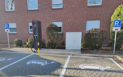 Schnellladesäule - Gemeinde Hagen a.T.W. Schnellladesäule