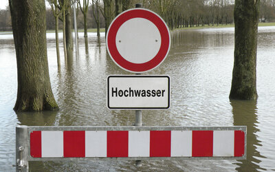 Achtung Hochwasser