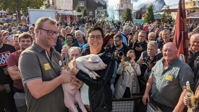Ferkelmarkt Eröffnung